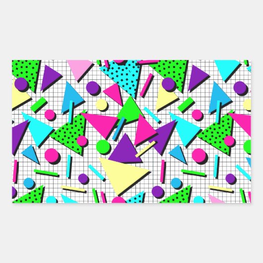 完全に過激な 長方形シール (正面)