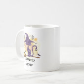 完全に邪悪 – 黒い魔女猫 コーヒーマグカップ (正面左)