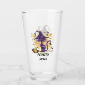 完全に邪悪 – 黒い魔女猫 タンブラーグラス (正面)