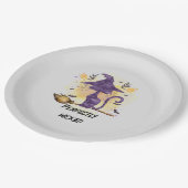 完全に邪悪 – 黒い魔女猫 ペーパープレート (アングル)