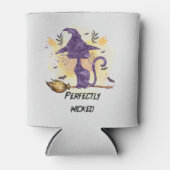 完全に邪悪 – 黒い魔女猫 缶クーラー (正面)