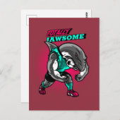 完全に間抜けシャーク父の日 ポストカード (正面/裏面)