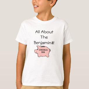 完全にBenjaminsについてTシャツをからかいます Tシャツ