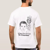 完全にCreepinessを過少見積りしました Tシャツ (裏面)