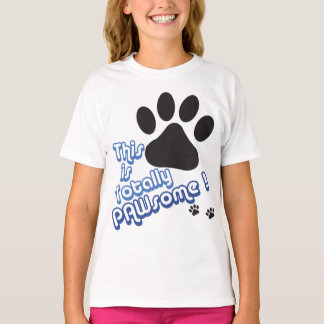 完全にPAWsome! Tシャツ