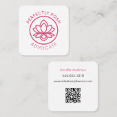 完全にPOSHの支持者 スクエア名刺 (正面/裏面)