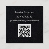 完全にPOSHの支持者 スクエア名刺 (裏面)