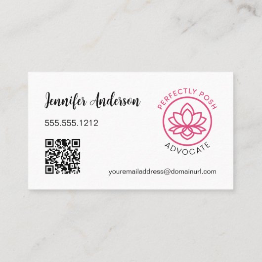 完全にPOSHの支持者 名刺 (裏面)