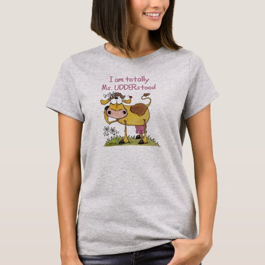 完全にUDDERは立っていた Tシャツ (正面)
