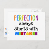 完全は間違いから始まる ポストカード (正面/裏面)