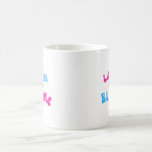 完全やる気を起こさせる開花で生きる コーヒーマグカップ (中央)