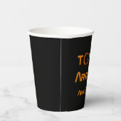 完全アーカンソー太陽のス2024日食 紙コップ (右)