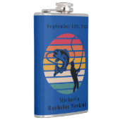 完全オーダーメイドのフィッシングバチェラーパーティー フラスク (右)