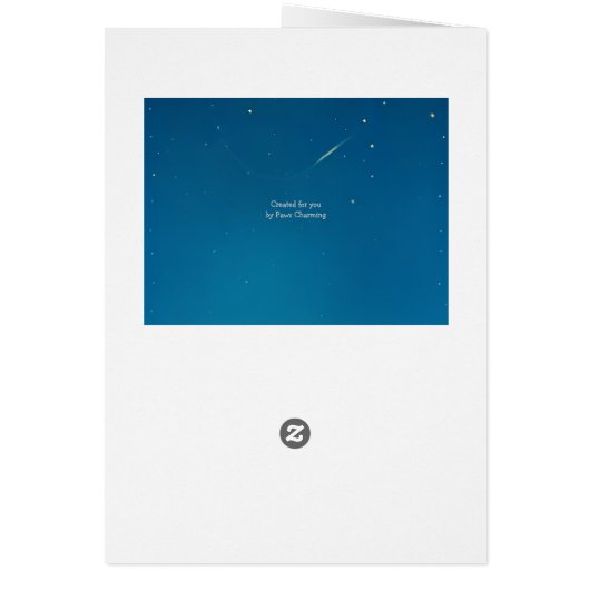 完全カスタムに祖母の孫娘誕生日カード (裏面)