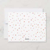 完全カスタムクリスマス6フォトコラージュ シーズンカード (裏面)