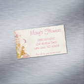 完全カスタムフローラ名刺 マグネット名刺 (インサイチュ)