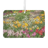 完全カラフル開花春の花 カーエアーフレッシュナー (裏面)