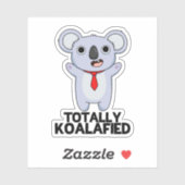 完全コアラ化コアラおもしろいベアープン シール (シート)