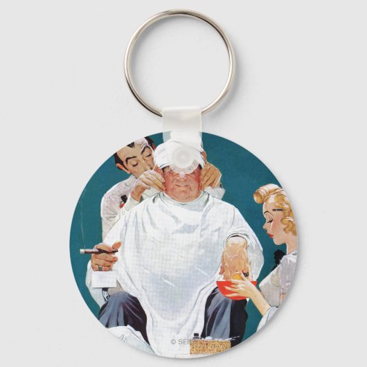 完全トリートメント キーホルダー (正面)