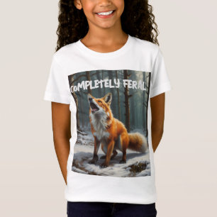 完全フェラルレッドキツネ Tシャツ