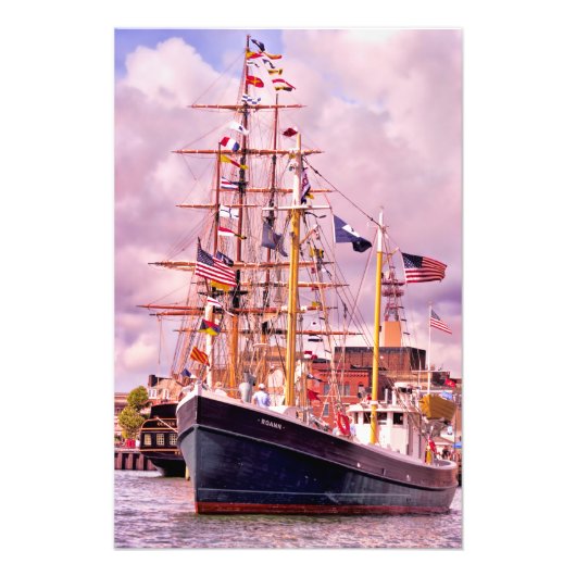 完全フラグ付き フォトプリント            (正面)