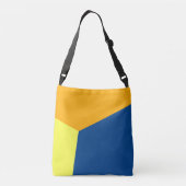 完全プリント範囲 – パーソナライズされた クロスボディバッグ (裏面)