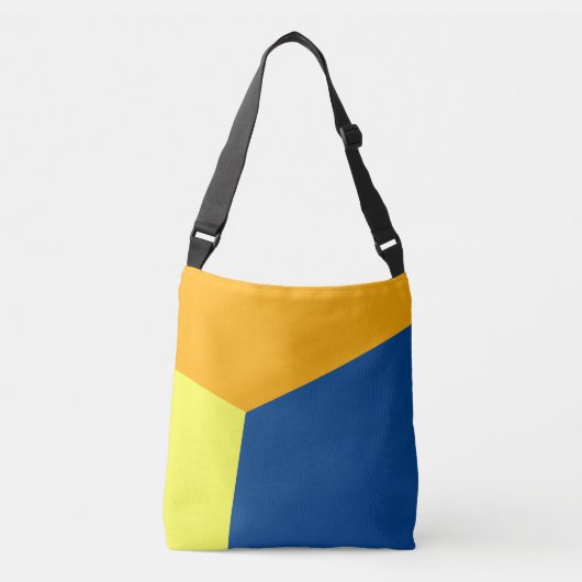 完全プリント範囲 – パーソナライズされた クロスボディバッグ (正面)