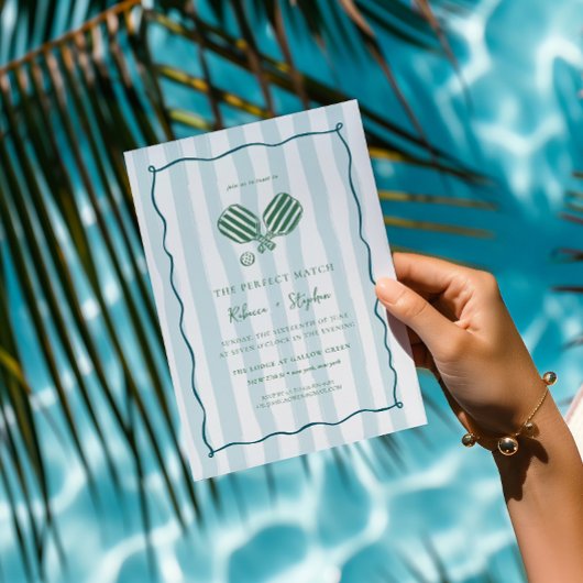 完全一致 | ピックボールカントリークラブ婚約 招待状