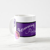 完全主義の回復お祝いMag コーヒーマグカップ (正面左)