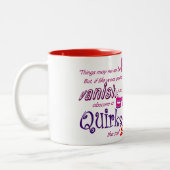 完全予測できなな2トーンのコーヒーマグ ツートーンマグカップ (左)