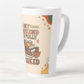 完全予約の週末デザイン カフェラテマグ (右アングル)