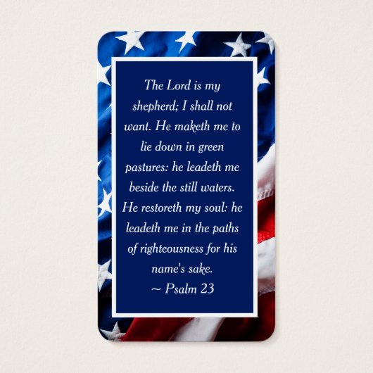 完全写真愛国的祈りの言葉カード (裏面)