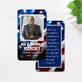 完全写真愛国的祈りの言葉カード (デスク)