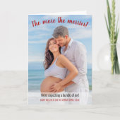 完全出血メリー写真妊娠の増加 シーズンカード (正面)