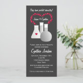 完全化学ブライダルシャワー 招待状 (スタンド正面)