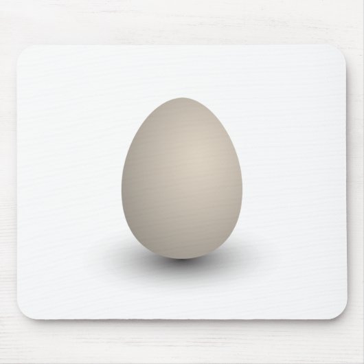 完全卵 マウスパッド (正面)