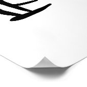 完全性中国のの記号 ポスター (角)