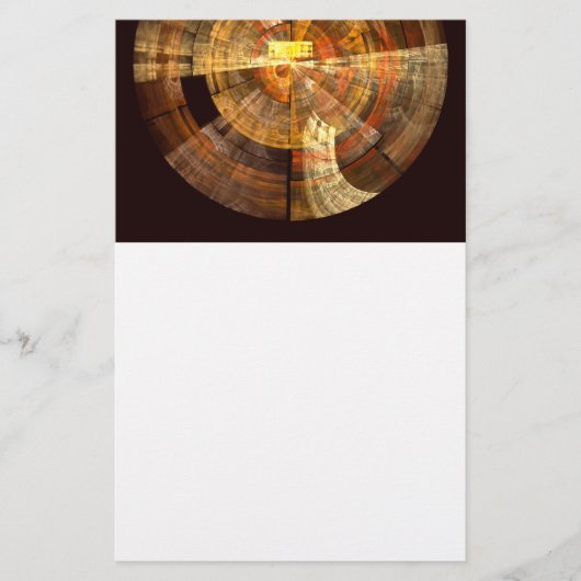 完全性抽象芸術アート文房具 便箋 (正面)