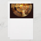 完全性抽象芸術アート文房具 便箋 (正面/裏面)