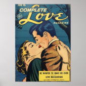 完全愛レトロヴィンテージ漫画ブックカバー ポスター (正面)