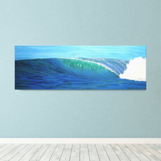 完全波 キャンバスプリント (インサイチュ (ウッドフロア))