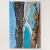 完全無垢の白いビーチ、1014点 ジグソーパズル (縦)