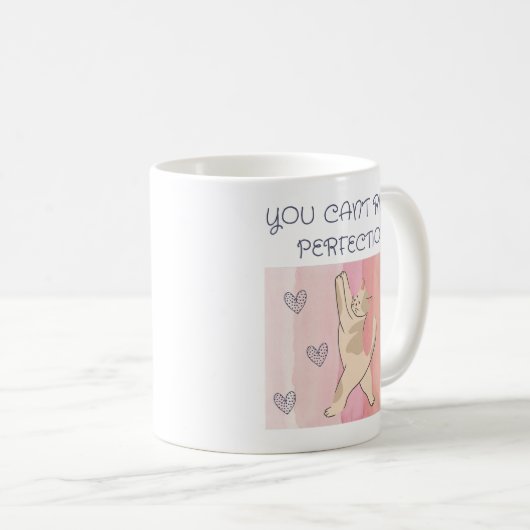 完全無欠ねこマグカップ コーヒーマグカップ (正面右)