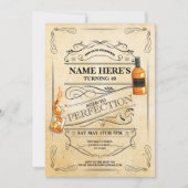 完全熟成ウイスキー任意の年齢のヴィンテージ 招待状 (正面)