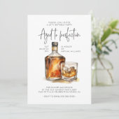 完全熟成ウイスキー男性誕生日 招待状 (スタンド正面)