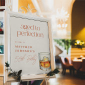 完全熟成ウイスキー誕生日ウェルカムサイン ポスター