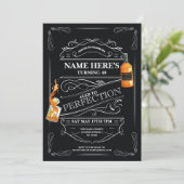 完全熟成ウイスキー50th 60Any Age Mens 招待状 (スタンド正面)