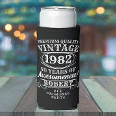 完全熟成カスタムヴィンテージ誕生日 スリム缶クーラー