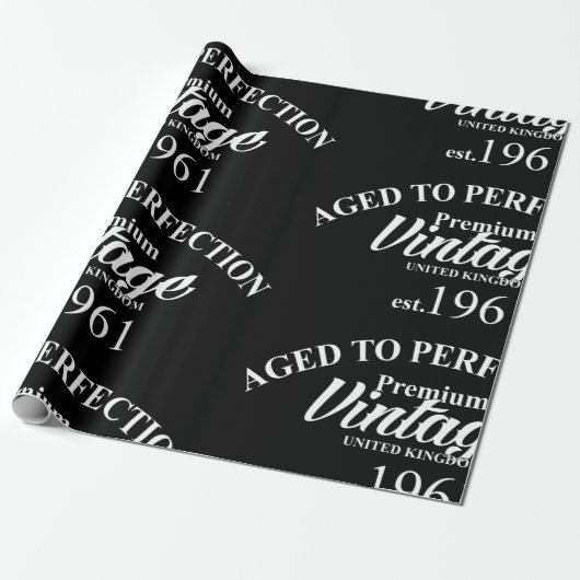 完全熟成プレミアムヴィンテージ1961 ラッピングペーパー (アンロールド)