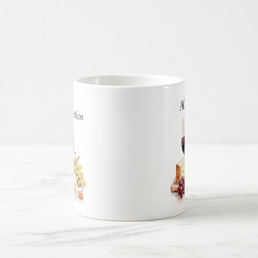 完全熟成ワインとチーズの誕生日パーティー コーヒーマグカップ (中央)